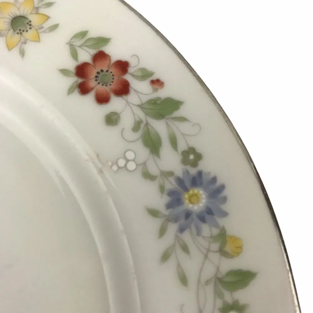 International China Cotillion York 3835 Set of 5 Salad Plates 7.5
